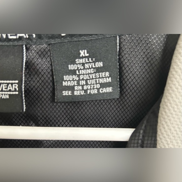 Mizuno Batting Cage Jacket, 1/4 Zip, Windbreaker, Short Sleeve, Black, XL - Picture 4 of 7